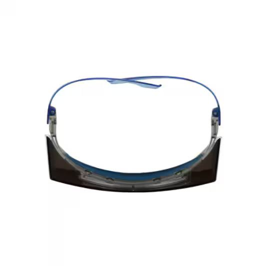 3M™ SecureFit™ 3700 Überbrille, blau-grauer Bügel, Brauenschutz, Scotchgard™ Antibeschlag (K&N), graue Scheibe, SF3702XSGAF-BLU-EU, 20/Karton