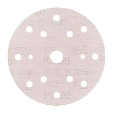 3M™ Hookit™ Filmschleifscheibe 375L, 150 mm, 15 Loch, P1500, PN86706