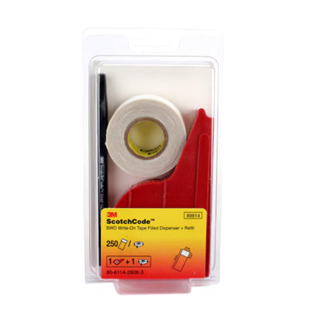 3M™ ScotchCode™ SWD Dispenser mit 250 beschreibbaren Kabelmarkierungsetiketten