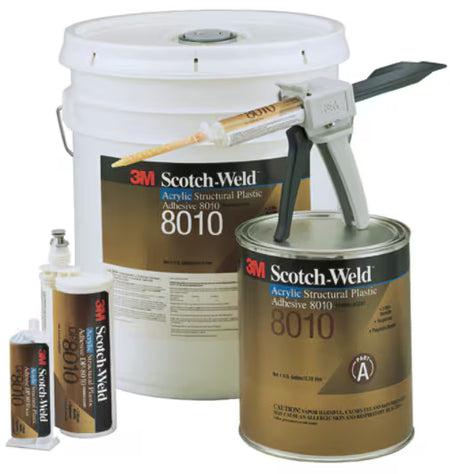 3M™ Scotch-Weld™ Geruchsarmer Acrylatklebstoff DP8010, Blau, 490 ml
