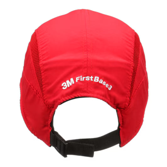 3M™ First Base™ 3 Anstoßkappe 2030597, Classic, Königsrot, Standardschirm, 70 mm, kundenspezifisch