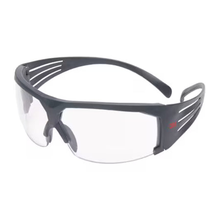 3M™ SecureFit™ 600 Schutzbrille, grauer Rahmen, Scotchgard™ Anti-Beschlag- und Anti-Kratz-Beschichtung (K&N), klare Scheiben, SF601SGAF-EU, 20/Karton