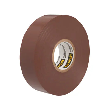 Scotch® 35 Vinyl-Elektro-Isolierband, Braun, 19 mm x 20 m, 0,18 mm