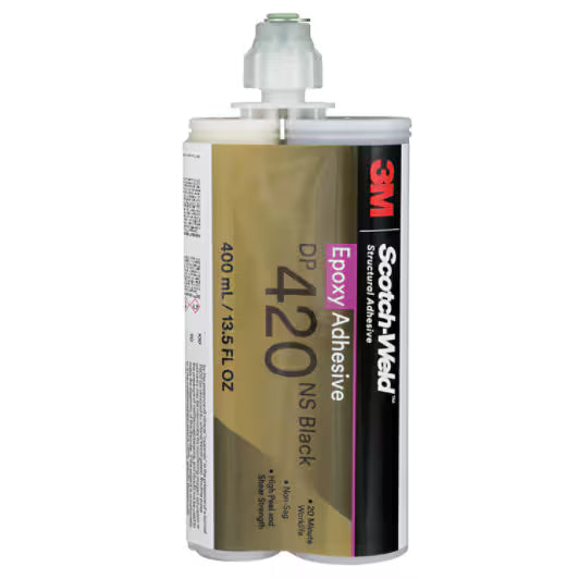 3M™ Scotch-Weld™ Konstruktionsklebstoff DP420NS, Schwarz, 400 ml Duo-Pack