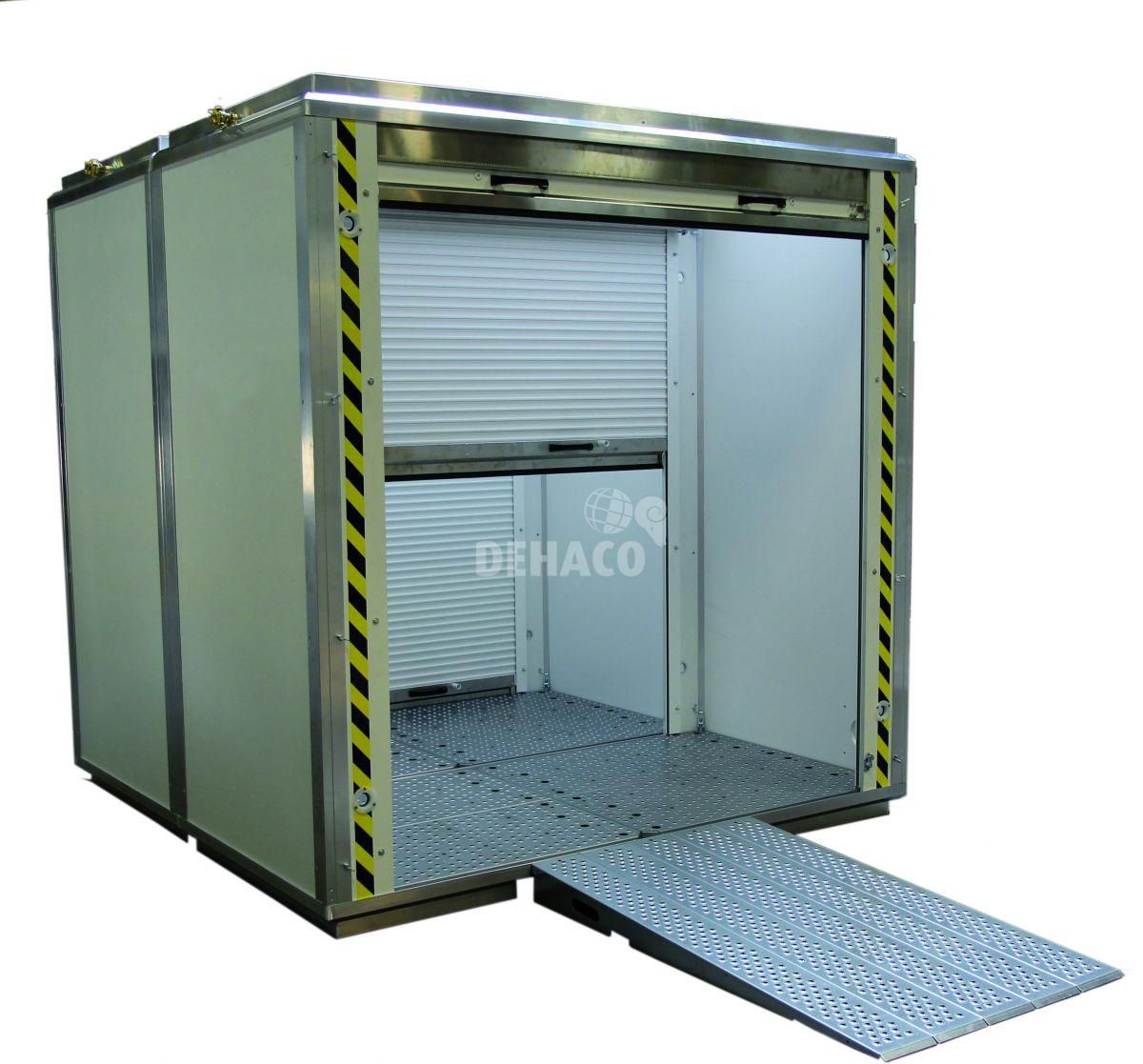 Deconta Classic 2000 Materialschleuse exklusive Fahrbleche