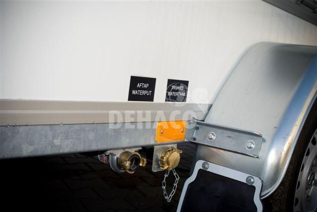 Dehaco D260 3-Stufen Dekontaminationswagen Einachsanhänger Fahrgestell Farbe Weiß