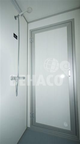 Dehaco D320 3-Kammer-Dekontaminationswagen Standard-Einachsfahrgestell