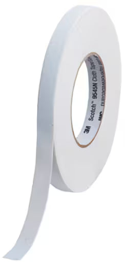 Scotch® 9545N Imprägniertes Gewebeband, Weiß, 15 mm x 50 m, 0,3 mm