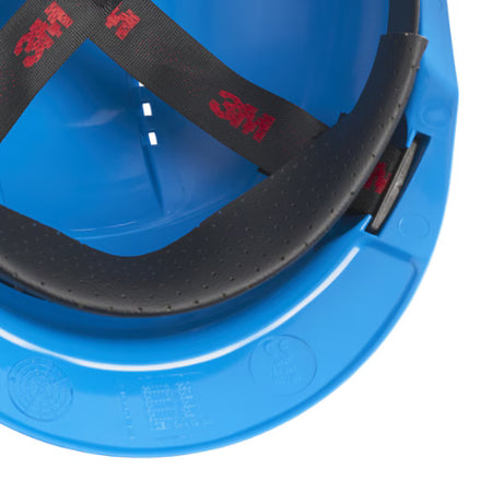 3M™ Schutzhelm, Uvicator, Pinlock, belüftet, Kunststoff-Schweißband, blau, G3000CUV-BB