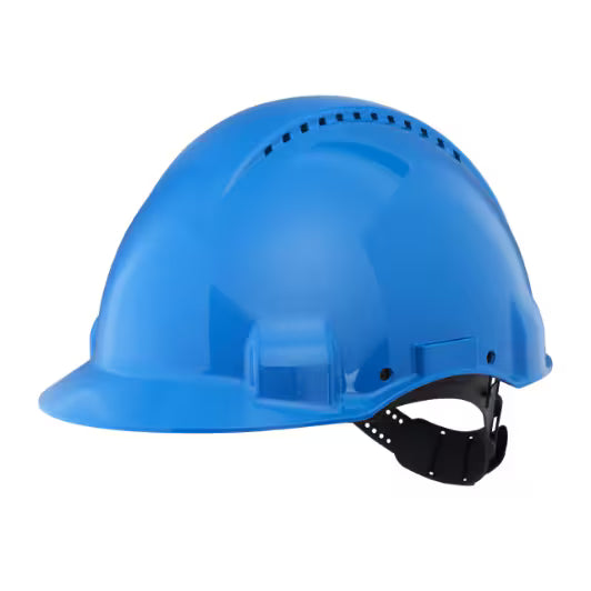 3M™ Schutzhelm, Uvicator, Pinlock, belüftet, Kunststoff-Schweißband, blau, G3000CUV-BB