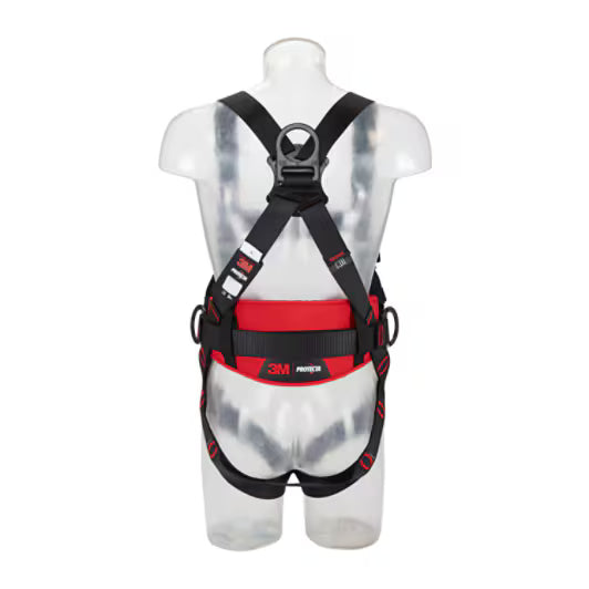 3M™ Protecta® E200 Comfort Auffanggurt für Arbeitsplatzpositionierung, Positionierung, Schwarz, XL, 1161635