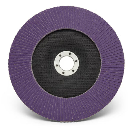 3M™ Fächerschleifscheibe 769F, T27, 115 mm x 22,23 mm, 120+