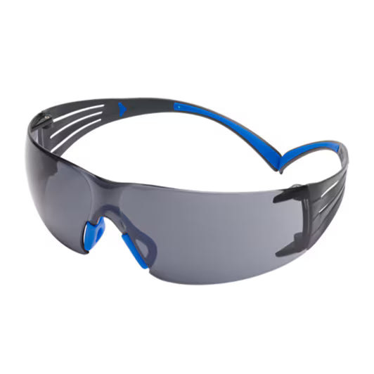 3M™ SecureFit™ 400 Schutzbrille, blau/grau Rahmen, Scotchgard™ Anti-Beschlag und kratzbeständige Beschichtung (K&N), graue Scheiben, SF402SGAF-BLU-EU