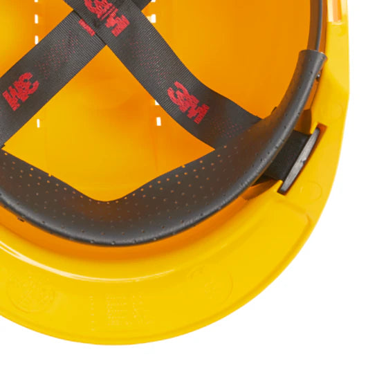 3M™ Schutzhelm, Uvicator, Pinlock, Belüftung, Kunststoffschweißband, gelb, G3000CUV-GU
