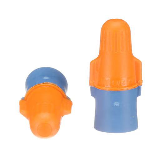3M™ Scotchlok™ O/B+ Schraubverbinder, Orange-Blau, 600 V, max. 0,5 - 1,5 mm², 100 Stück / Beutel