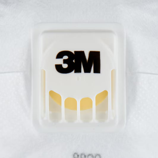 3M™ Atemschutzmaske zum manuellen und maschinellen Schleifen 8822, FFP2, Ventil, 5 Stück/Packung