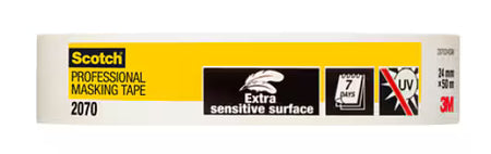 3M™ Professionelles Abdeckband 2070, 24 mm x 50 m, 1 Rolle