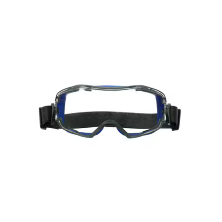 3M™ GoggleGear™ 6000 Schutzbrille, blaue Dichtlippe, Neoprenband, Scotchgard™ Anti-Beschlag- und Kratzschutzbeschichtung (K&N), klare Scheibe, GG6001NSGAF-BLU-EU, 10/Karton