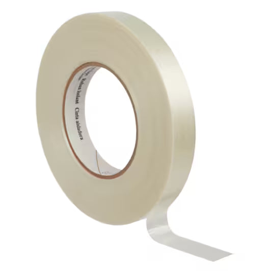 3M™ ET 45 Polyesterband, glasfaserverstärkt, Transparent, 760 mm x 55 m x 0.2 mm