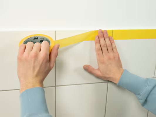 3M™ Profi-Kreppband 244, Verschiedene Oberflächen, 48 mm x 50 m, 1 Rolle/Packung, 100 % PEFC, SGSCH-PEFC-COC-110078