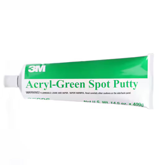 3M™ Acrylspachtel, Grün, Tube, 410 g, 05096