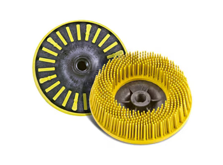 Scotch-Brite™ Borstenscheibe BD-ZB, 115 mm, P80, Gewindegröße M14