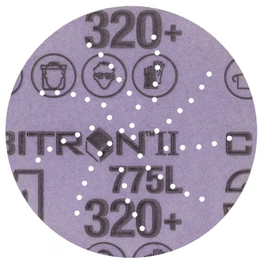 3M Xtract™ Cubitron™ II Film Schleifscheibe 775L, 76 mm, 320+, Multi-Loch