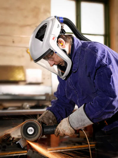 3M™ M-107 Visierhelm mit feuerbeständiger Gesichtsabdichtung