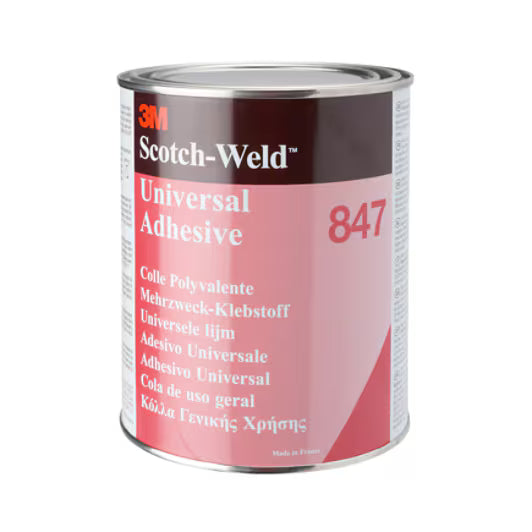 3M™ Hochleistungs-Nitrilklebstoff für Gummi und Dichtungen 847, Braun, 1 L