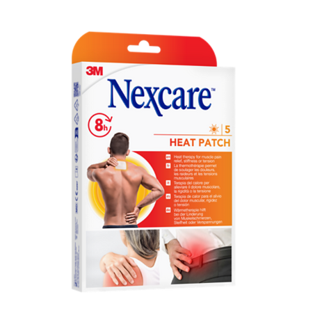 Nexcare™ Wärmepflaster N2005P, 9,5 cm x 13 cm, 5 Stück/Packung
