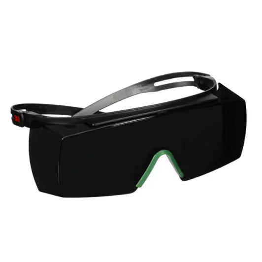 3M™ SecureFit™ 3700 Überbrille, schwarze Bügel, kratzfeste, IR 5.0 graue Scheibe, SF3750AS-BLK, 20/Karton