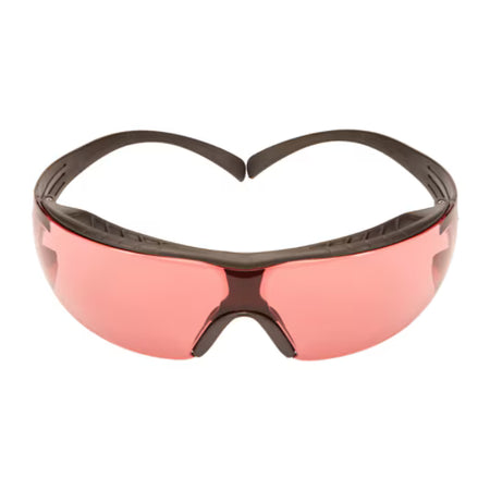 3M™ SecureFit™ 400X Schutzbrille, schwarz/schwarzer Rahmen, Scotchgard™ Anti-Beschlag- und Kratzschutzbeschichtung (K&N), Vermillion-Gläser, SF422XSGAF-BLK-EU, 20/Karton