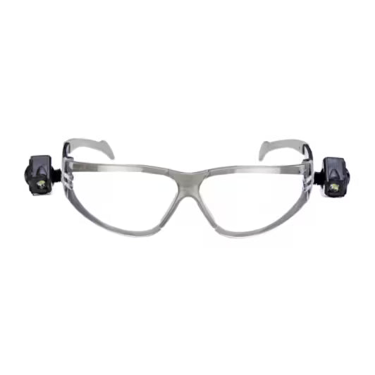 3M™ LED Light Vision™ Schutzbrille, kratz-/beschlagfrei, klare Scheibe, 11356-00000, 20 Stück/Karton
