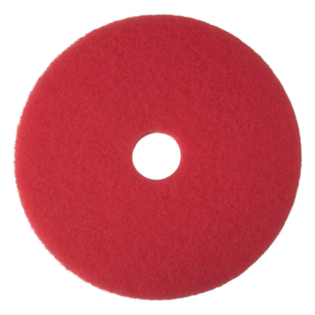 3M™ Standard Reinigungs-Pads, Rot, 460 mm, 5/Karton