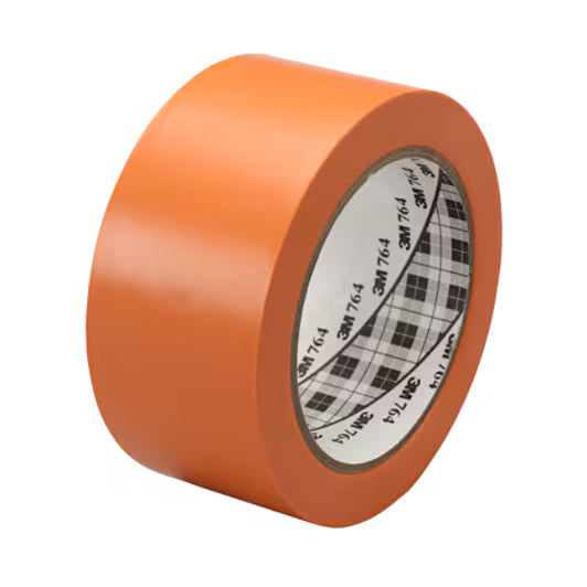 3M™ Vinylband für allgemeine Anwendungen 764, Orange, 50 mm x 33 m, 0.13 mm