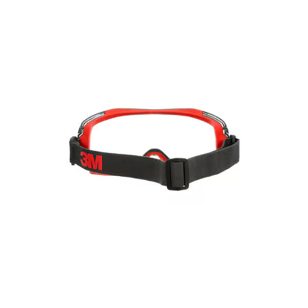 3M™ GoggleGear™ 6000 Schutzbrille, rote Dichtlippe, Scotchgard™ Anti-Beschlag und kratzbeständige Beschichtung (K&N), Klare Scheibe, GG6001SGAF-RED-EU, 10/Karton