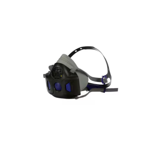 3M™ Secure Click™ Mehrweg-Halbmaske mit Sprechmembran, groß, HF-803SD