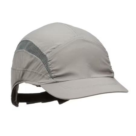 3M™ First Base™ 3 Anstoßkappe 2030607, Classic, Grau, kurzer Schirm, 55 mm, angepasst