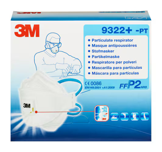 3M™ Aura™ Atemschutzmaske 9322+, FFP2, 10 Stück