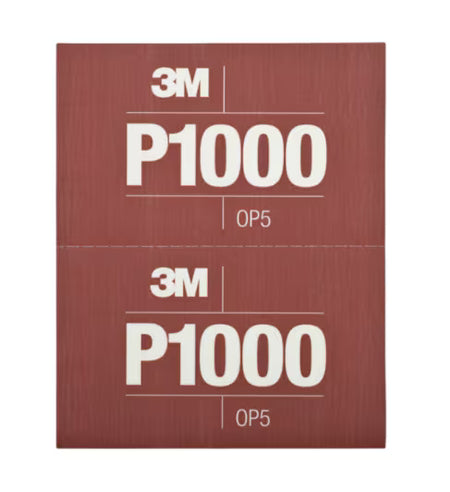 3M™ Flexible Hookit™ Schleifblätter 270J, 140 mm x 171 mm, P1000, 34341