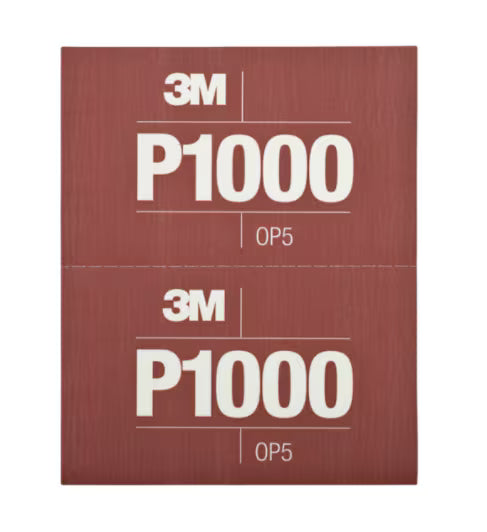 3M™ Flexible Hookit™ Schleifblätter 270J, 140 mm x 171 mm, P1000, 34341