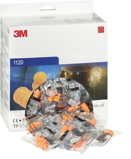 3M™ Einweg-Gehörschutzstöpsel extra weich, 1120