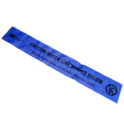 3M™ EMS Warnband (Electronic Marking System) 7903, blau, 152 mm, Wasser, 152 m Rolle, 1 Rolle/Karton