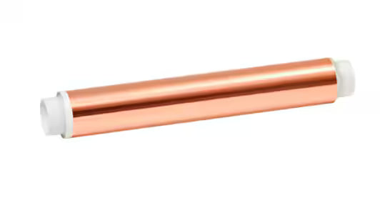3M™ ET 1181 Kupferfolienband, glatt, mit leitfähigem Klebstoff, Kupfer, 584 mm x 16,5 m x 0,07 mm