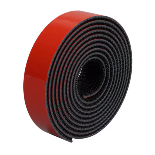 3M™ Dual Lock™ Wiederverschließbarer Verschluss SJ387B, Schwarz, 19 mm x 2.5 m, 6.1 mm, 40 Pilzköpfe/cm², Blister