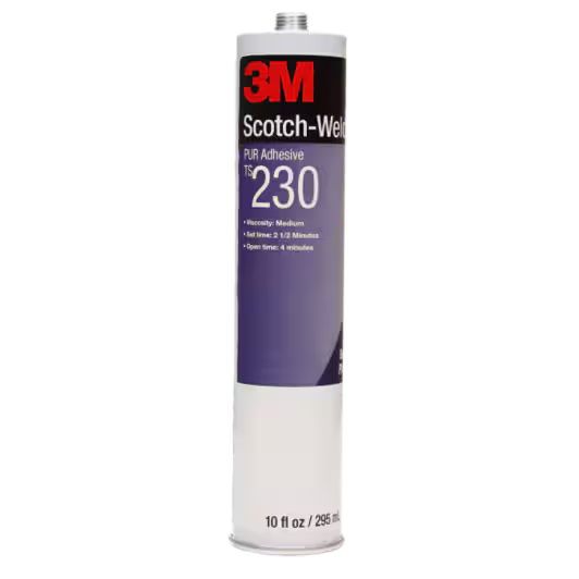 3M™ Scotch-Weld™ PUR-Schmelzklebstoff TS230, Weiß, 295 ml