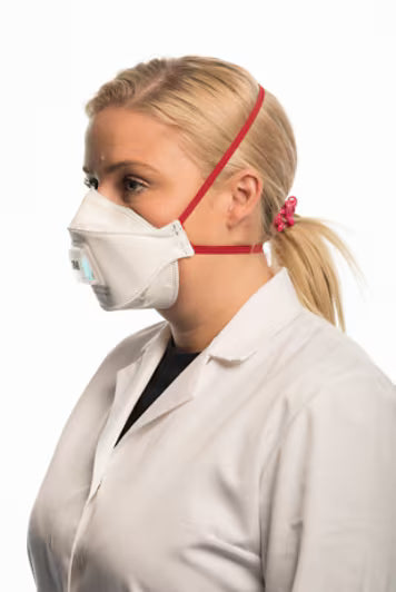 3M™ Aura™ Atemschutzmaske, FFP3, mit Ventil, 9332+Gen3