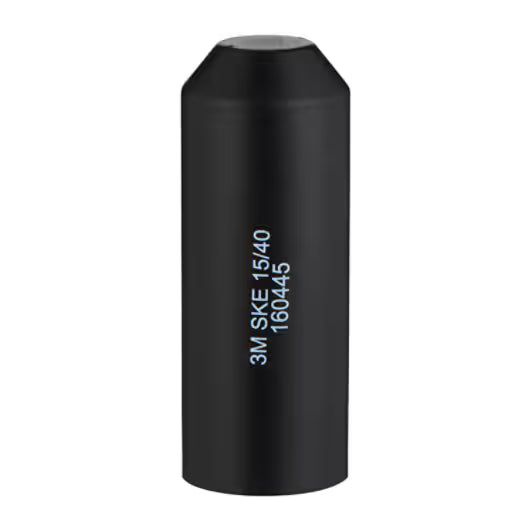 3M™ SKE 15/40 Warmschrumpf-Endkappe, Schwarz, 40/15 mm