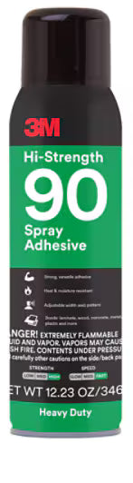 3M™ Hi-Strength 90 Klebespray, Transparent, 500 ml