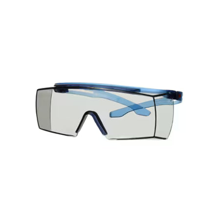 3M™ SecureFit™ 3700 Überbrille, blaue Bügel, Scotchgard™ Antibeschlag (K&N), hellgraue Innen-/Außenlinse, SF3707SGAF-BLU-EU, 20/Karton